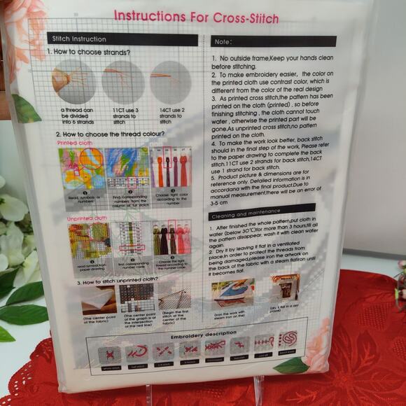 Maydear Sea In A Bottle Stamped Cross Stitch Kit New Open Package J493 - Picture 6 of 15